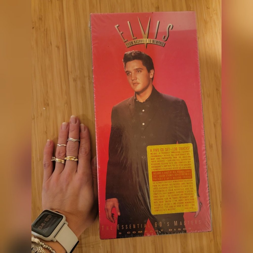 NEW/SEALED ELVIS "From Nashville to Memphis" 5 CD Collection
